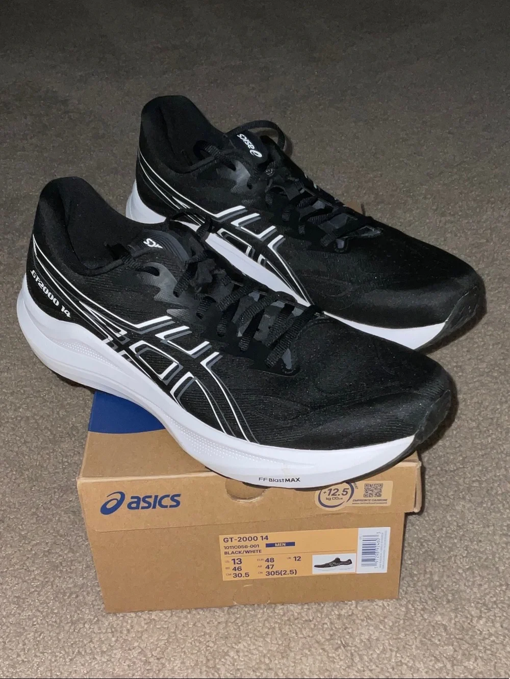 Men’s ASICS 2000v14 size 13